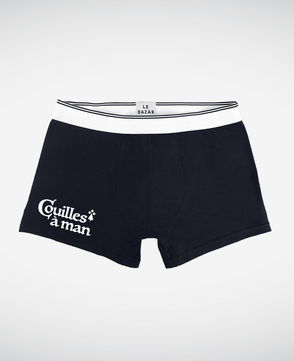Boxer Couilles à man