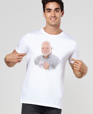 T-Shirt homme Harold, roi des Internets