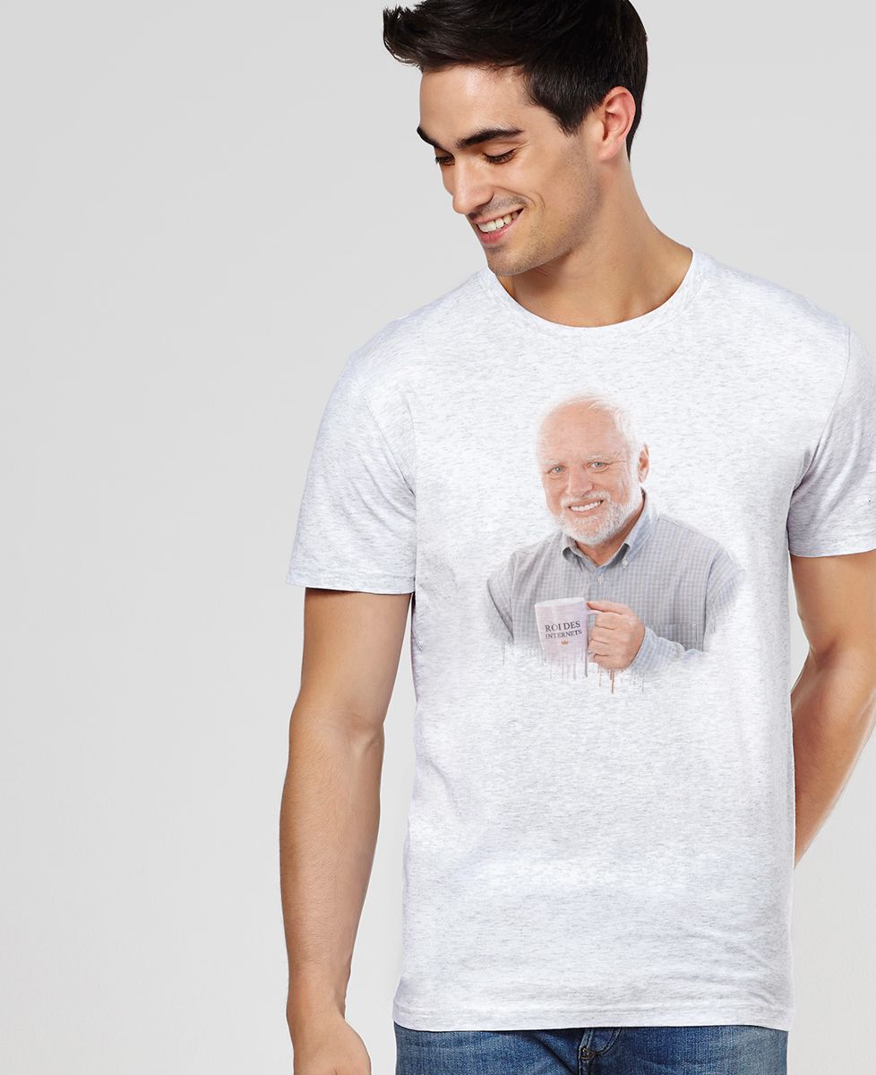 T-Shirt homme Harold, roi des Internets
