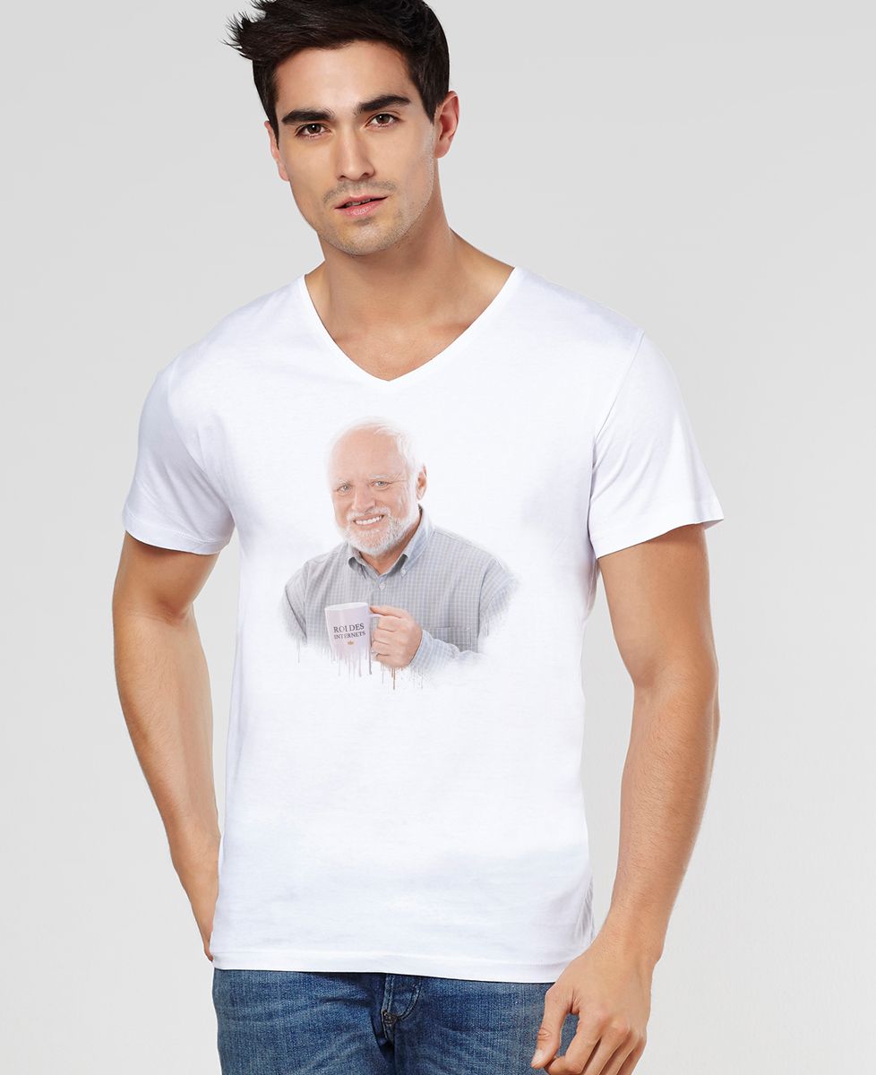 T-Shirt homme Harold, roi des Internets
