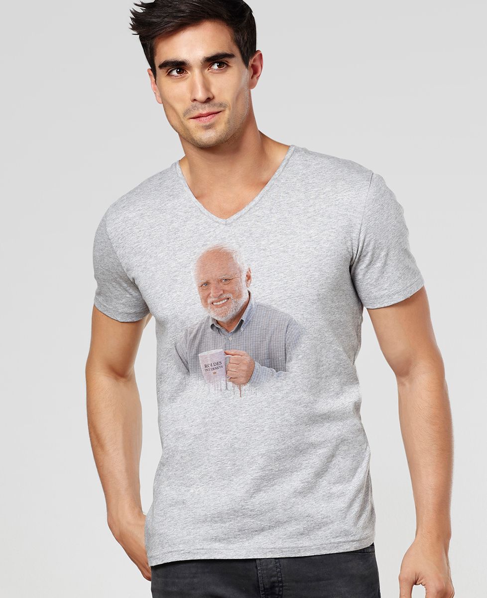 T-Shirt homme Harold, roi des Internets