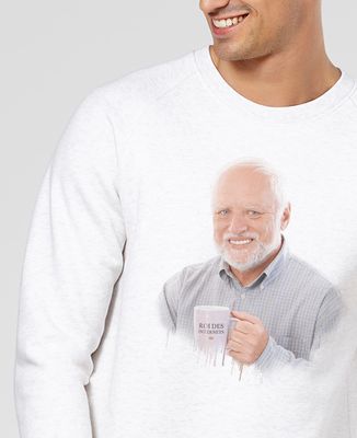 Sweatshirt homme Harold, roi des Internets