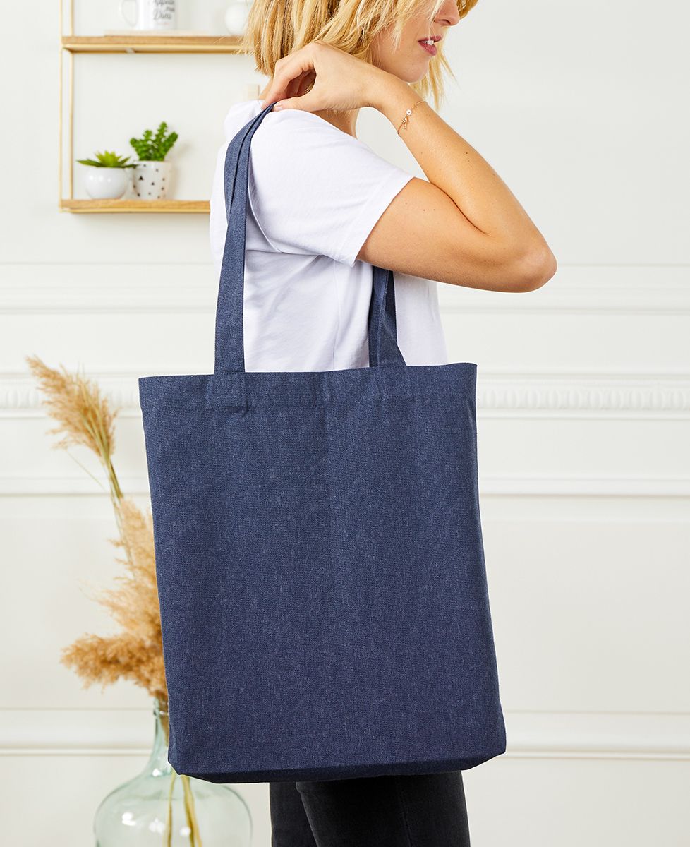 Totebag Alles wat je nodig hebt gepersonaliseerd Monsieur TSHIRT