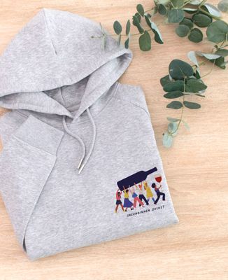 Hoodie Frauen Aperitif-Freunde individualisiert - EVJF
