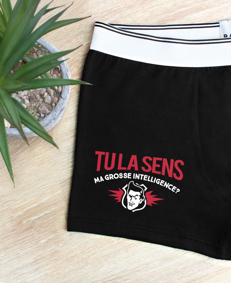 Boxer Tu la sens ma grosse intelligence