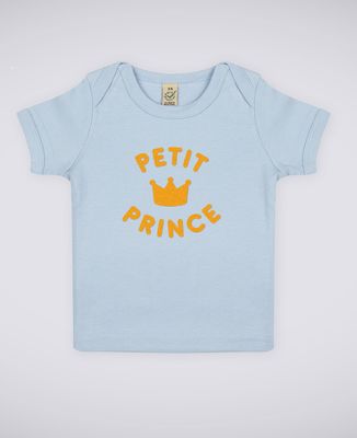 T-Shirt bébé Petit prince - Effet velours