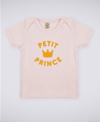 T-Shirt bébé Petit prince - Effet velours