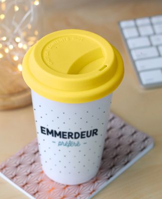 Mug take away Emmerdeur préféré