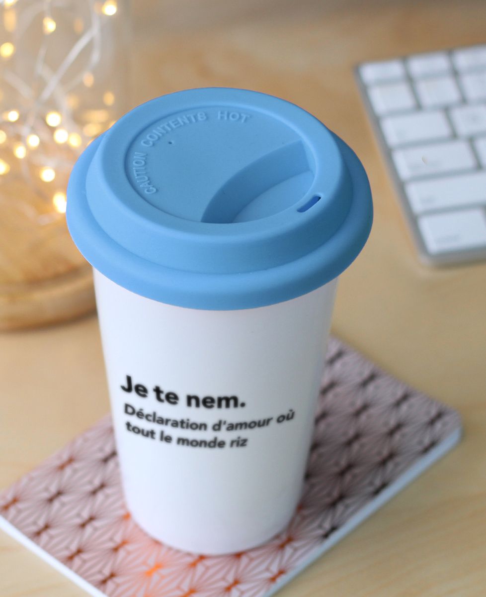 Mug take away Je te nem