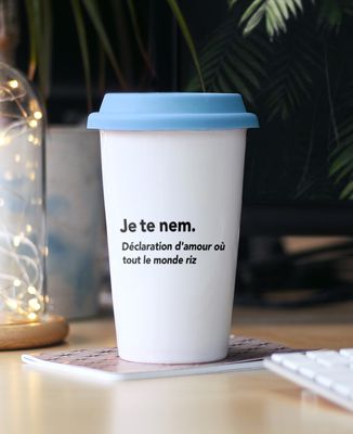 Mug take away Je te nem
