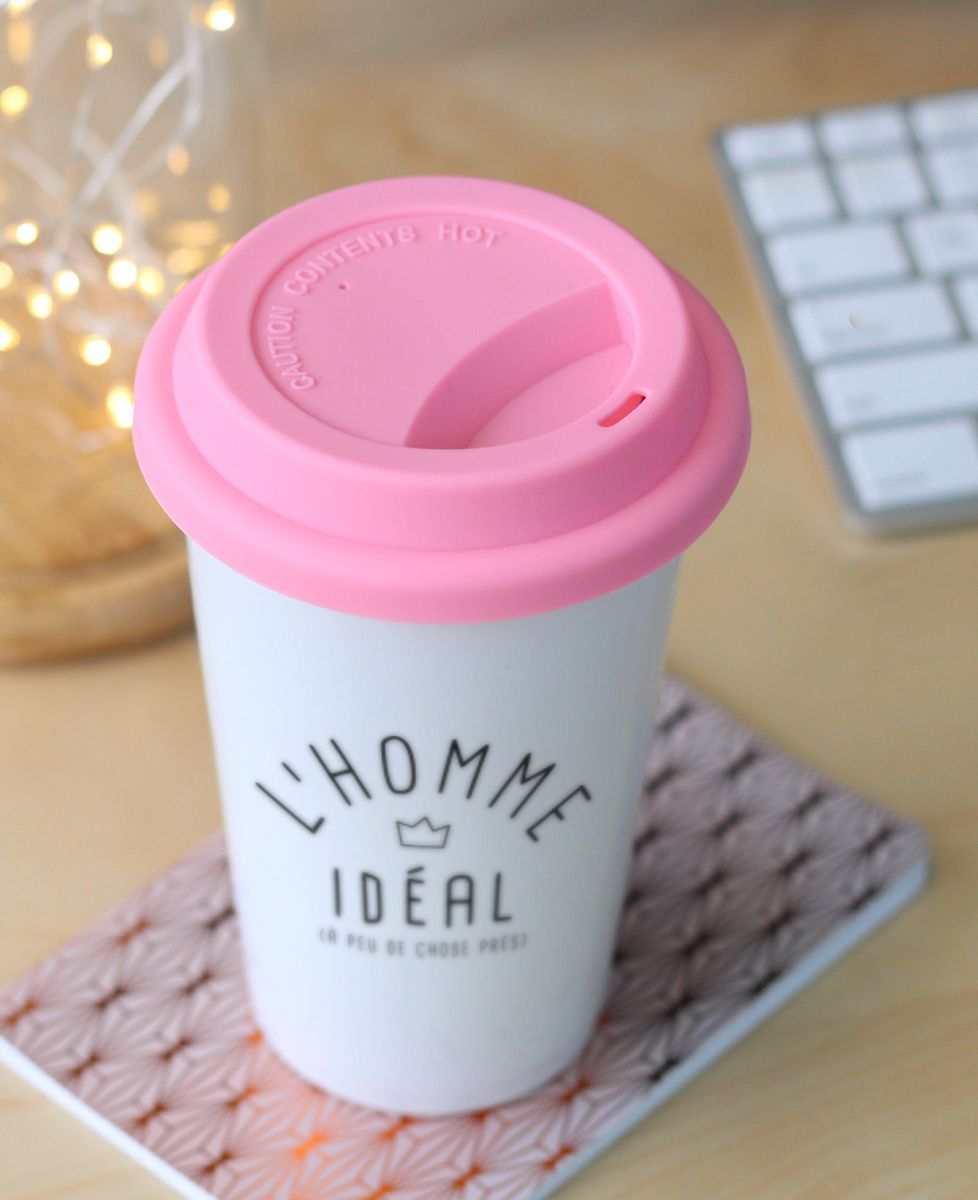 Mug take away L'homme idéal