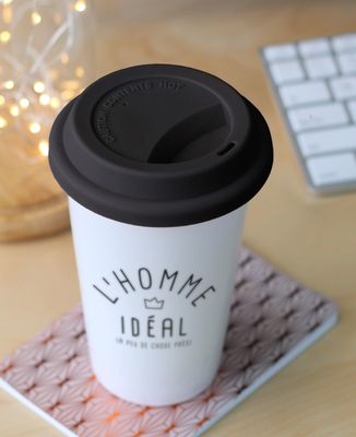 Mug take away L'homme idéal