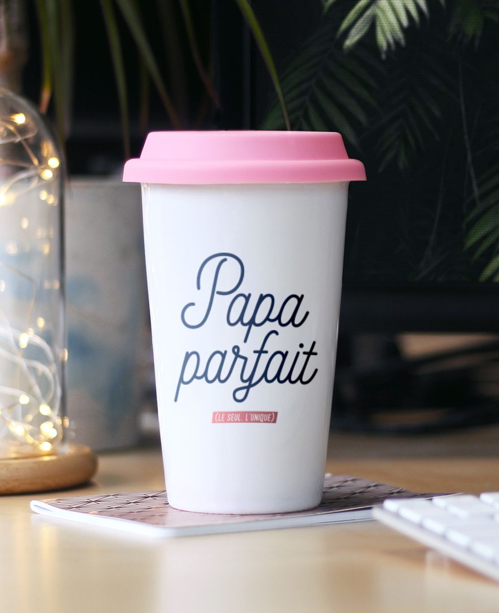 Mug take away Papa parfait
