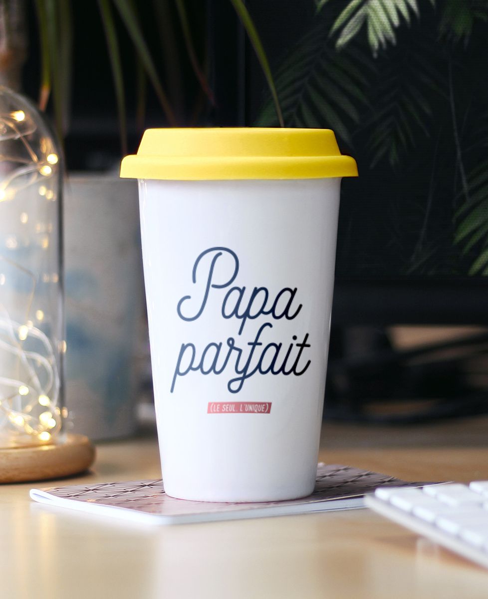 Mug take away Papa parfait