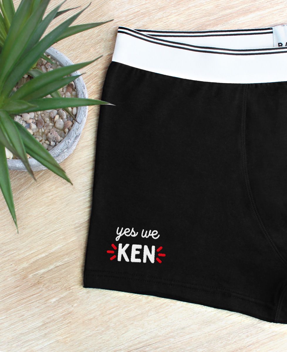 Boxer Yes we ken (brodé)