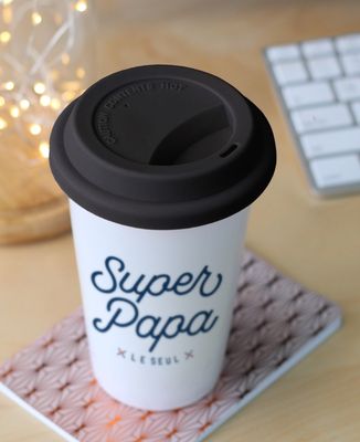 Mug take away Super Papa