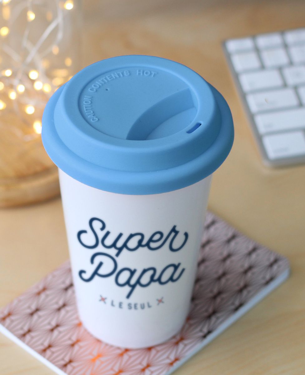 Mug take away Super Papa