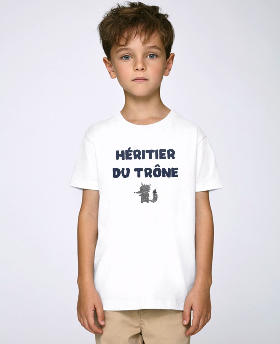 T-Shirt enfant Héritier du trône