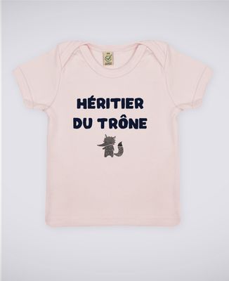 T-Shirt bébé Héritier du trône