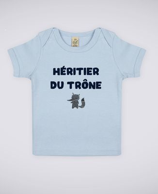 T-Shirt bébé Héritier du trône