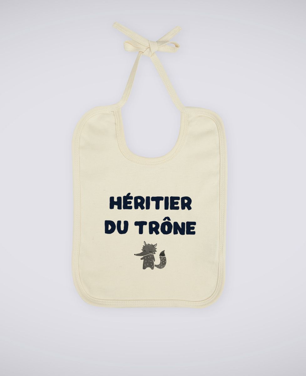Bavoir Héritier du trône
