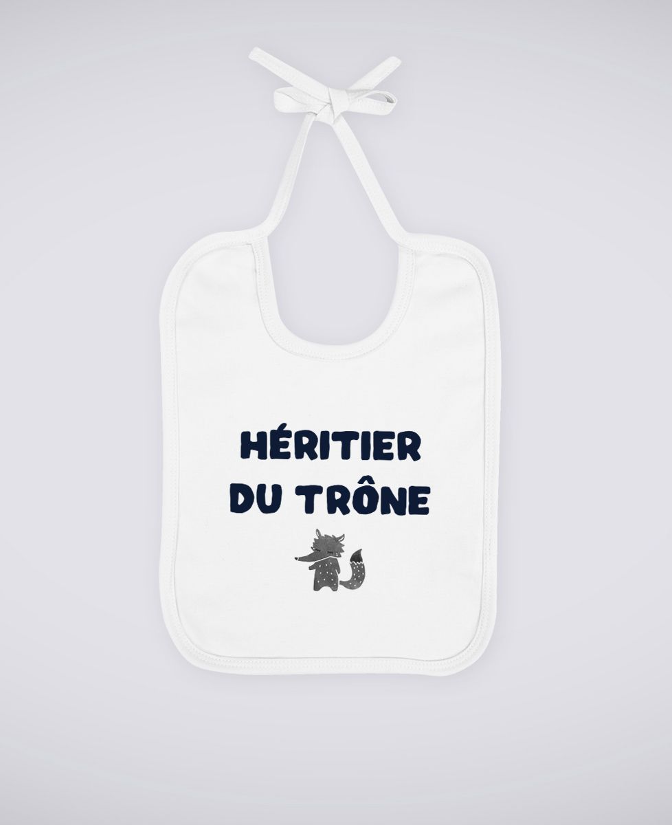 Bavoir Héritier du trône
