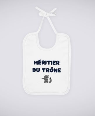 Bavoir Héritier du trône