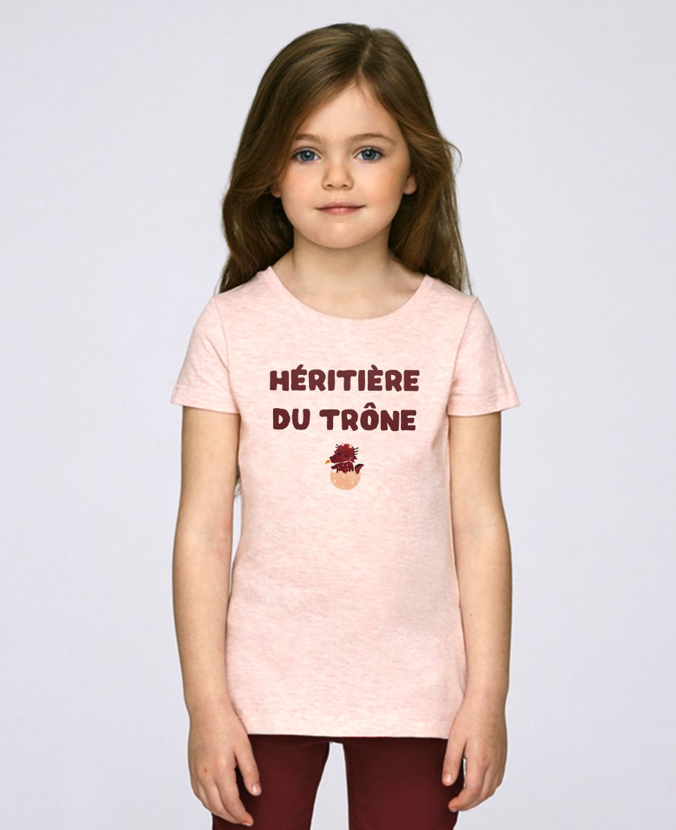 T-Shirt enfant Héritière du trône