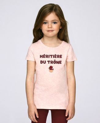T-Shirt enfant Héritière du trône