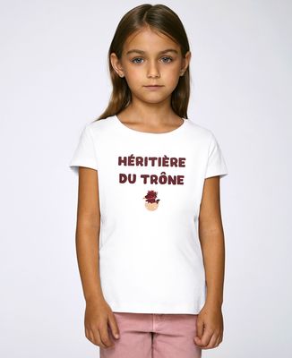 T-Shirt enfant Héritière du trône
