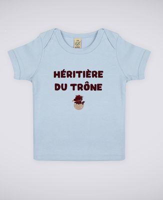 T-Shirt bébé Héritière du trône