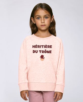Sweatshirt enfant Héritière du trône