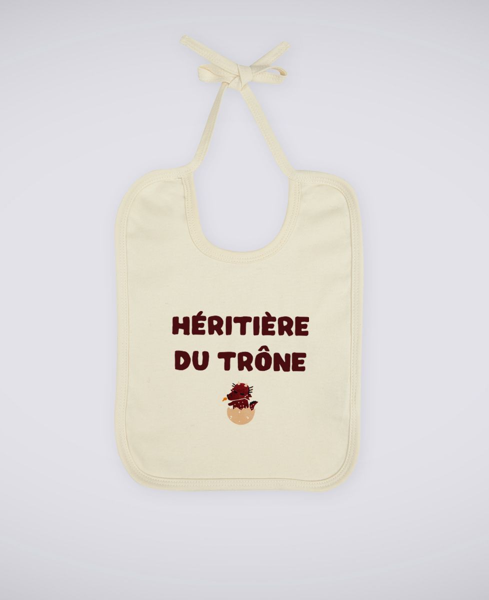 Bavoir Héritière du trône