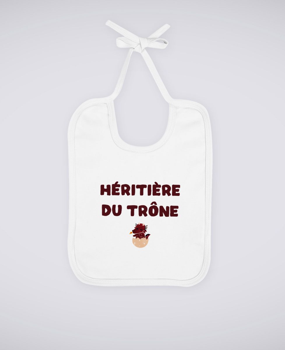 Bavoir Héritière du trône