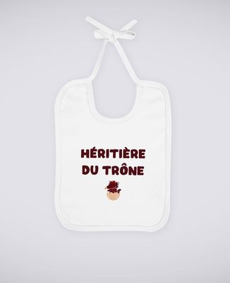 Bavoir Héritière du trône