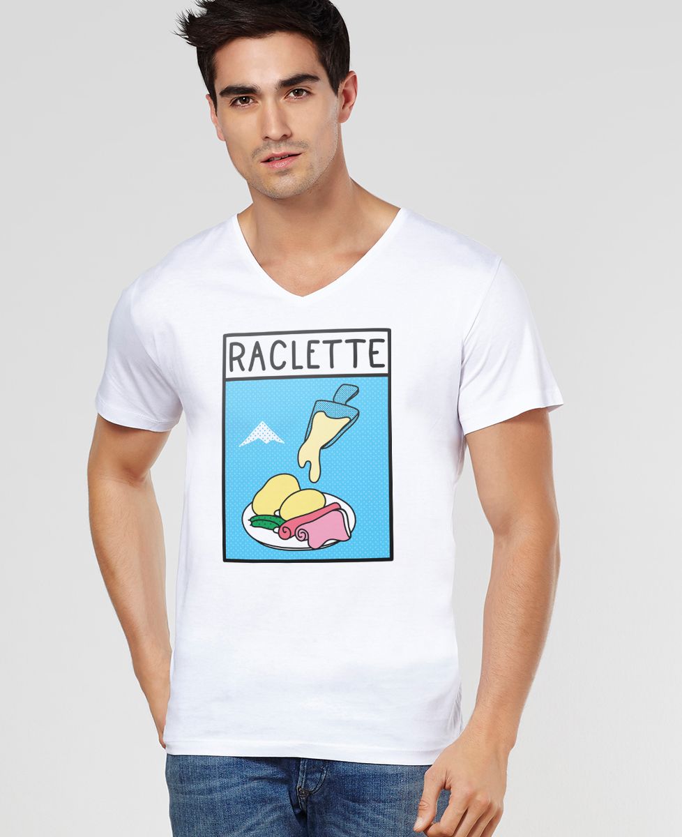 T-Shirt homme Pop raclette