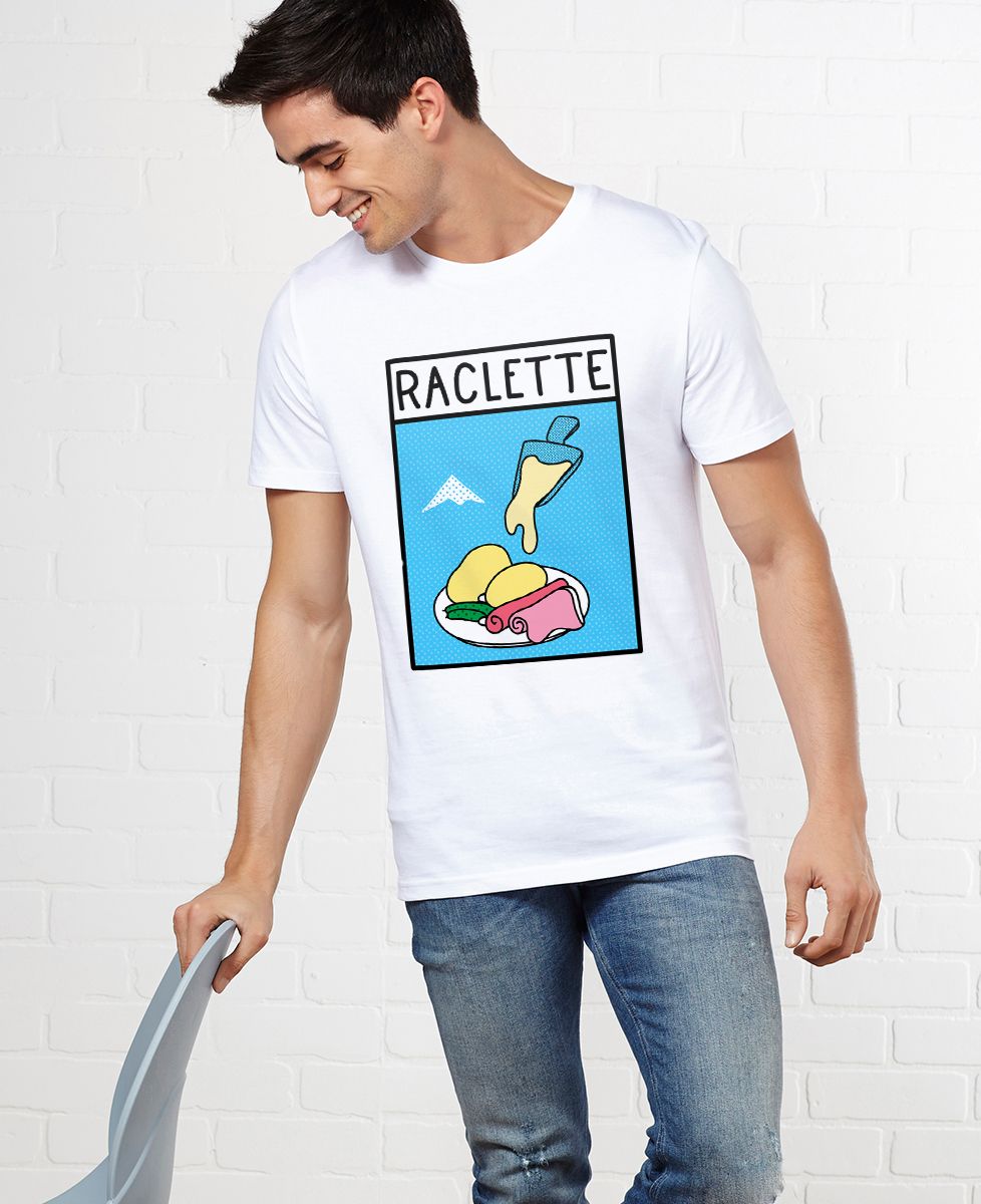 T-Shirt homme Pop raclette