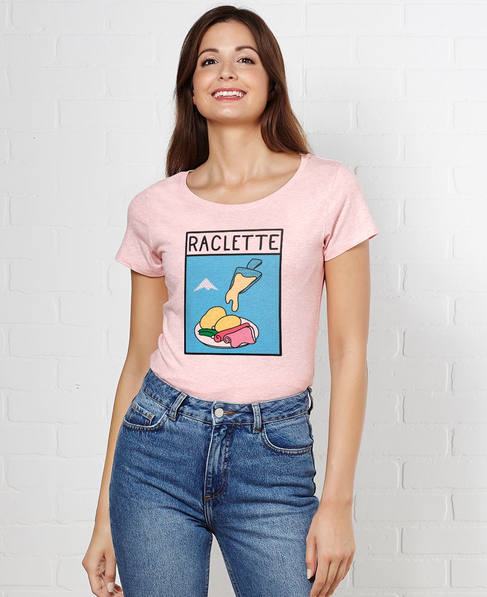 T-Shirt femme Pop raclette