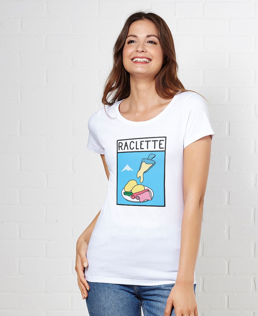 T-Shirt femme Pop raclette