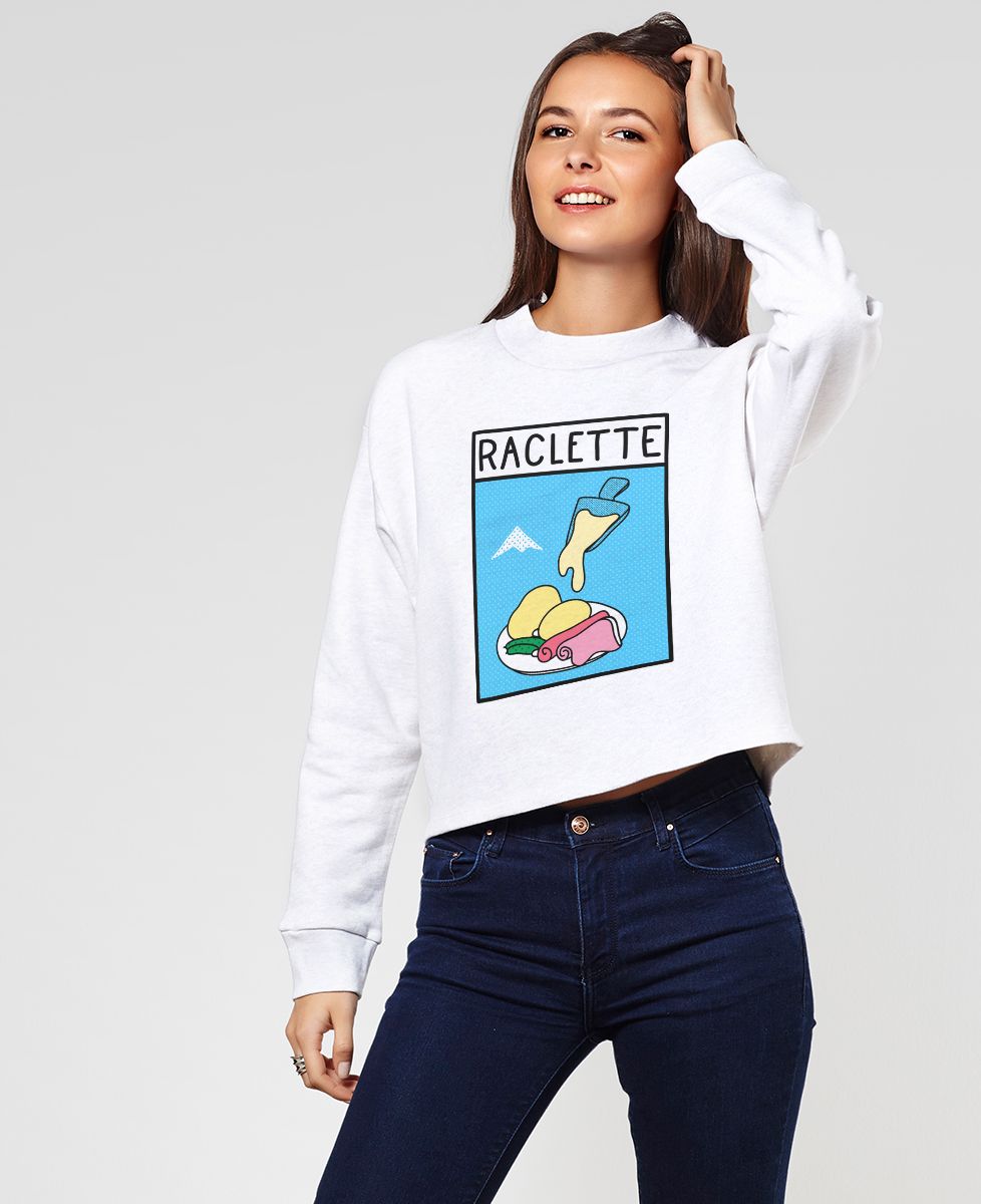 Sweatshirt femme Pop raclette