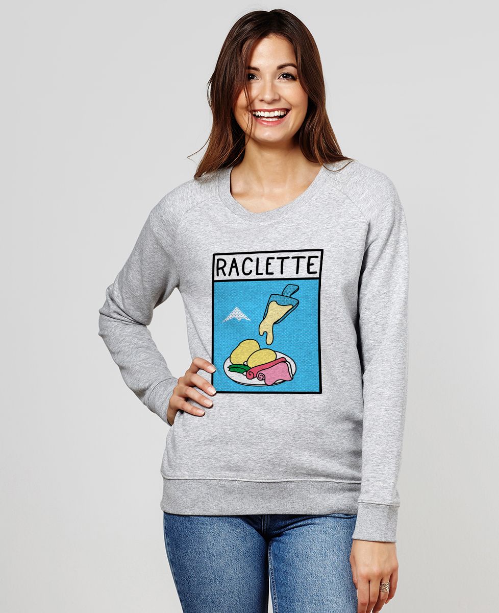 Sweatshirt femme Pop raclette