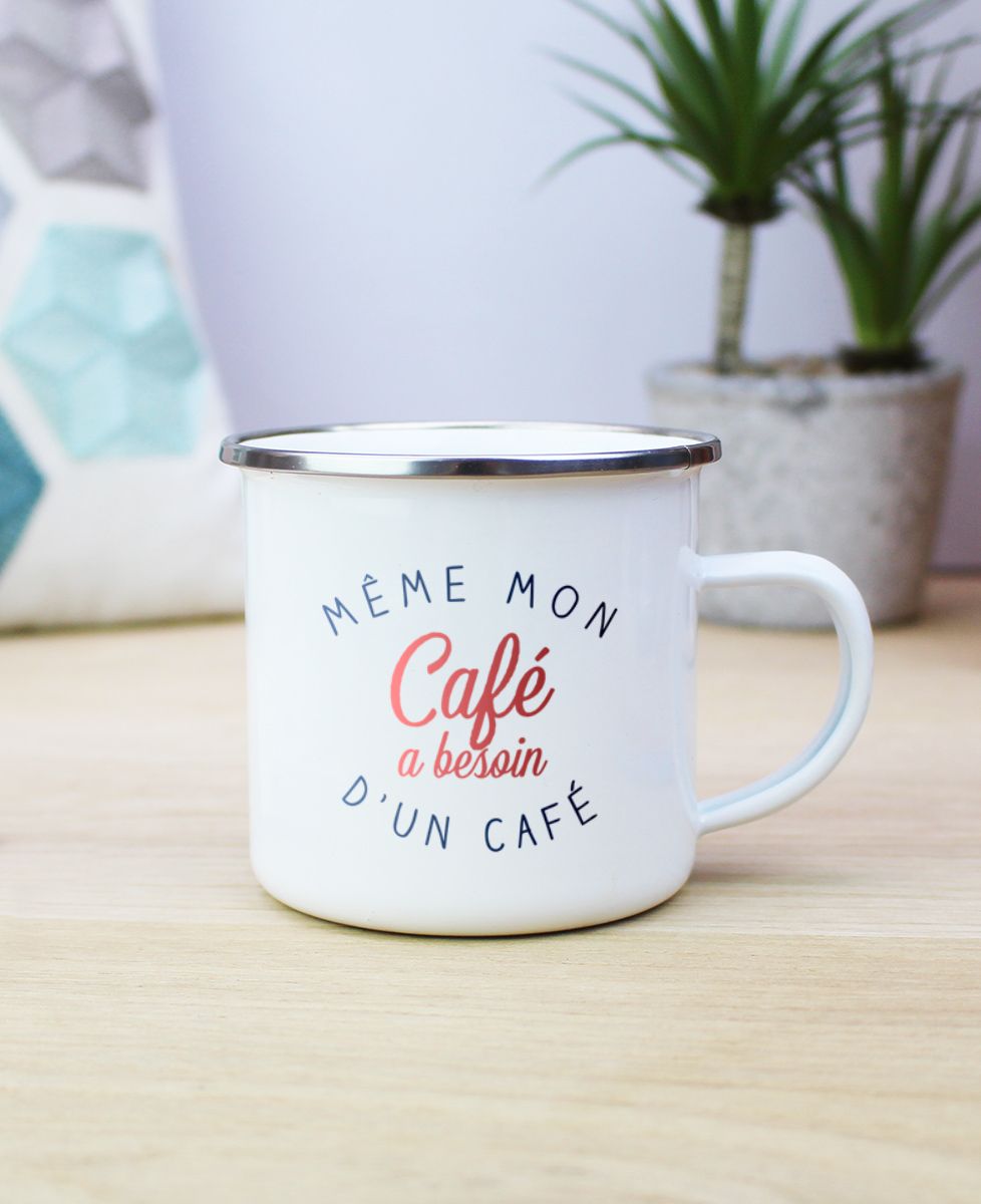 Mug Même mon café