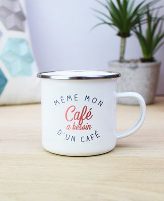 Mug Même mon café
