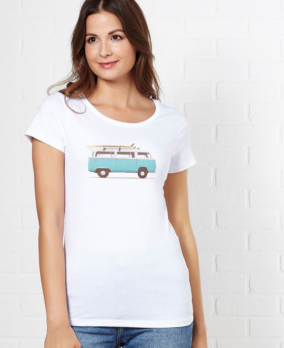 T-Shirt femme Blue van