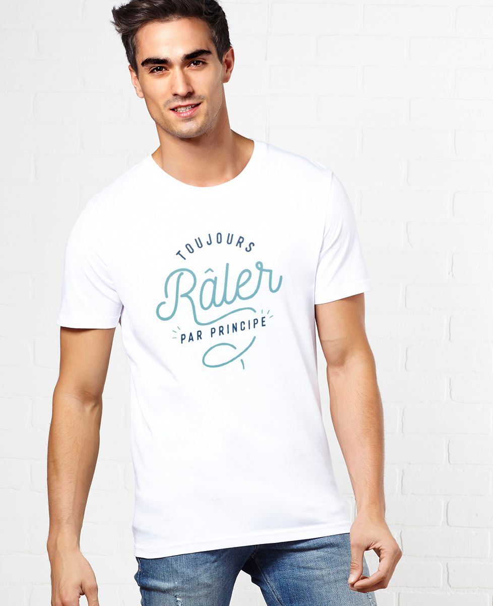 T-Shirt homme Toujours râler