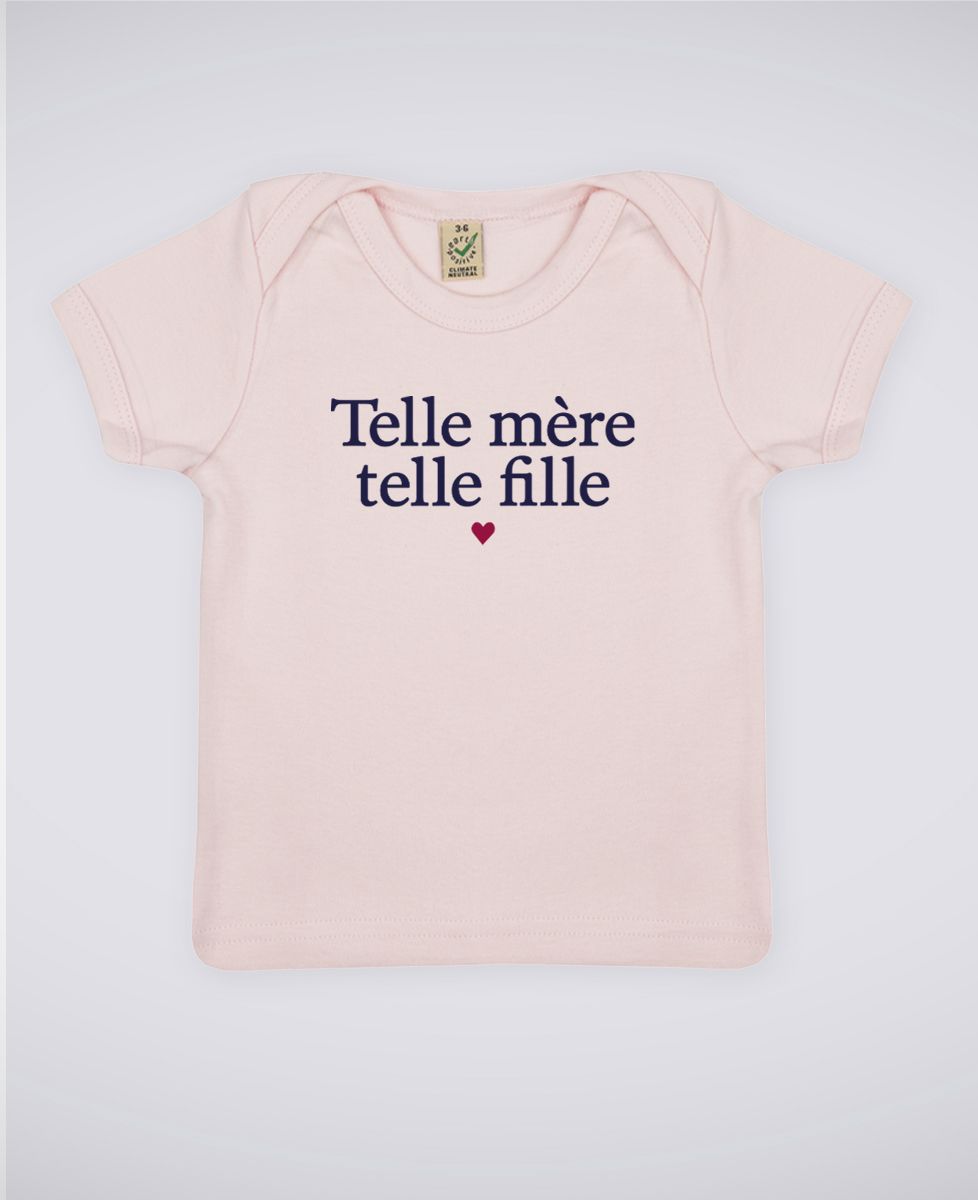 T-Shirt bébé Telle mère telle fille II
