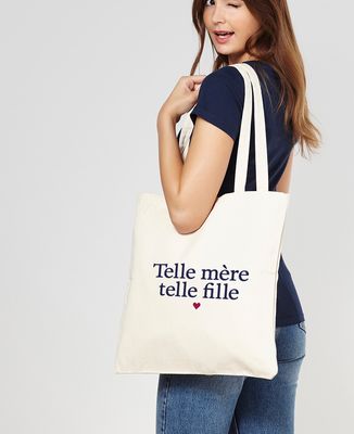Tote bag Telle mère telle fille II