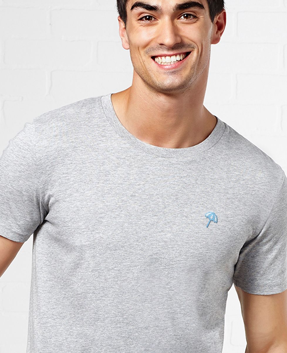T-shirt homme Petit parasol (brodé)
