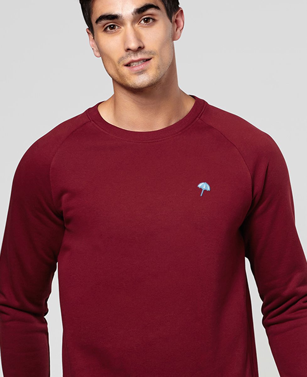 Sweatshirt homme Petit parasol (brodé)