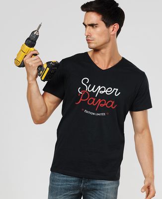 T-Shirt homme Super Papa (Edition limitée)
